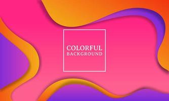 Modern Fluid Gradient Colors Abstract Background