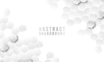 Abstract Geometric Shape Hexagon Background vector