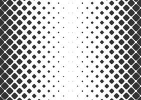 Abstract black and white dots halftone background vector