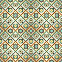 Ethnic Seamless Pattern In Native Style vector