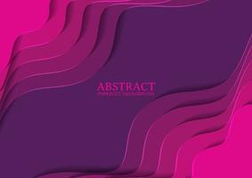 abstract papercut design background with overlap layer vector