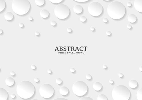 textura de fondo de círculo blanco y gris abstracto vector