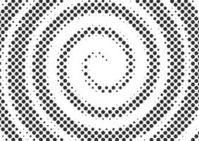 Abstract black and white dots halftone background vector