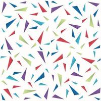 Triangle seamless pattern background with colorful vector