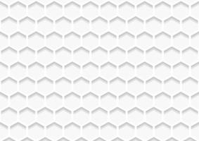 Abstract white and grey geometric background texture vector