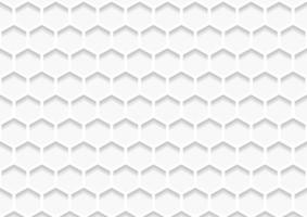 Abstract white and grey geometric background texture vector