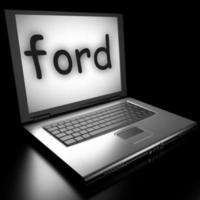 ford word on laptop photo