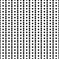 Black heart seamless pattern for fabric design ,hand bag design,wallpaper vector