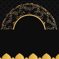 lujo de fondo islámico. bueno para usar en el tema ramadan kareem y ied mubarak. vector