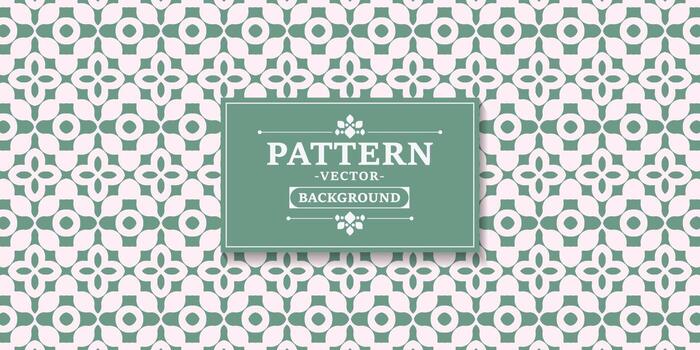 flat abstract line pattern design vector
