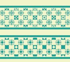 ornamental pattern border Design Template vector