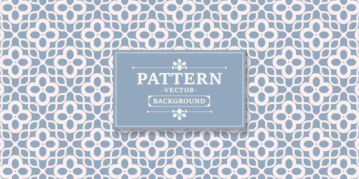 flat abstract line pattern design vector