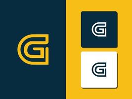 Letter G Logo Concept Pro Vector