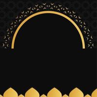 lujo de fondo islámico. bueno para usar en el tema ramadan kareem y ied mubarak. vector