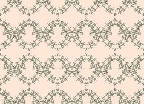 Abstract background texture in geometric ornamental style vector