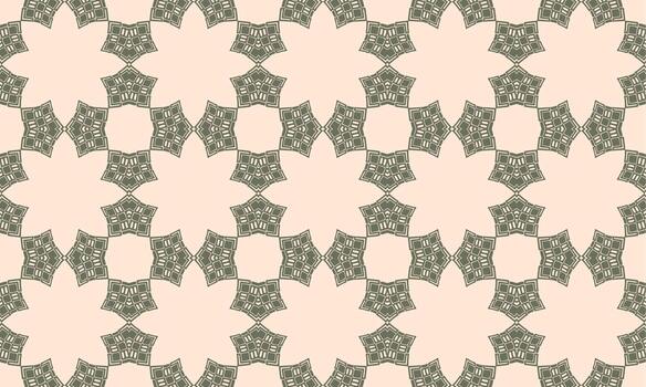 Abstract background texture in geometric ornamental style vector