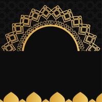 lujo de fondo islámico. bueno para usar en el tema ramadan kareem y ied mubarak. vector