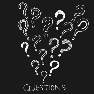 Set of hand drawn question marks. doodle questions marks set. vector illustration.