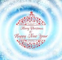 Merry christmas and happy new year background banner. vector