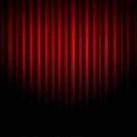 Curtain abstract of red background.vector vector