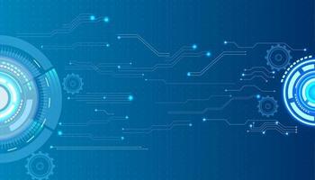 Abstract technology background vector