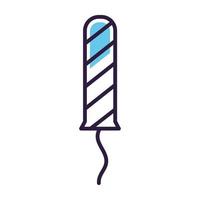 female tampon product vector