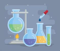 tubes test of laboratory vector