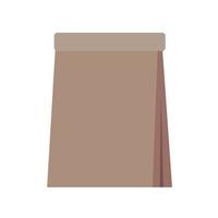 brown bag paper vector