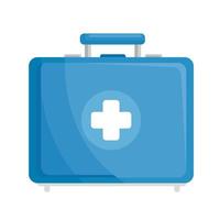 first aid kit icon vector