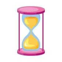 time counter hourglass sand vector