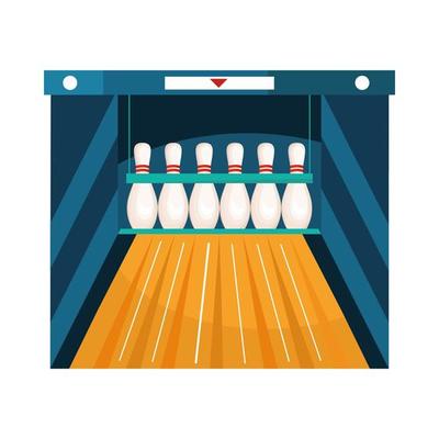 bowling lane clip art