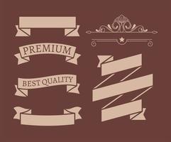 labels of best quality vector