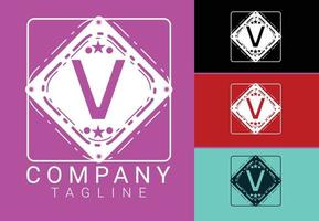 V letter new logo and icon design vector
