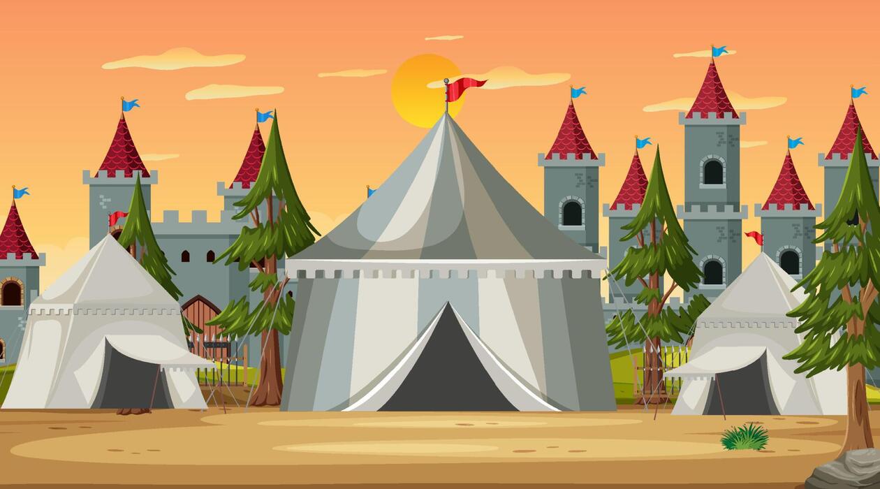 Medieval Tent Vector Art, Icons, and Graphics for Free Download