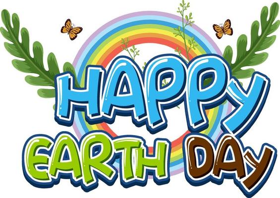 Happy Earth Day banner design