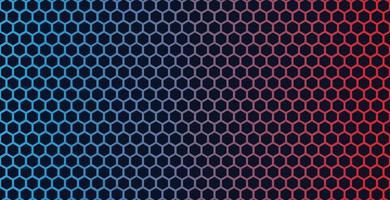Hexagonal technology pattern mesh background vector