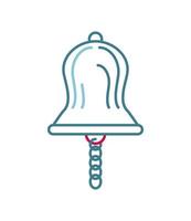 bell line icon vector