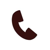 telephone pictogram icon vector