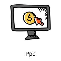 Pay Per Click vector