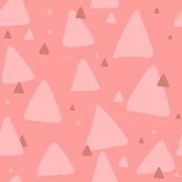 Geometric seamless pattern. Abstract vector background. Triangles background. gentle pink background. calm simple