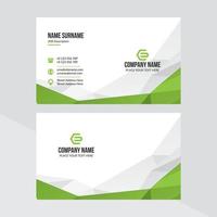 Free printable business card template vector