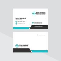 Free printable business card template vector