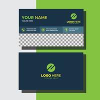 Creative Corporate Business Card vector