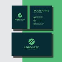 Simple And Clean Business Card vector