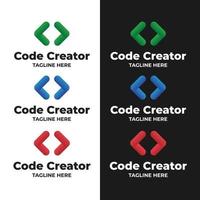 Code Creator Logo vector