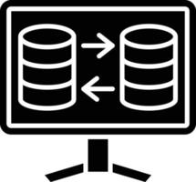 Data Transfer Icon Style vector