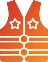 Life Vest Icon Style vector