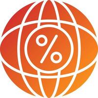 Worldwide Sale Icon Style vector