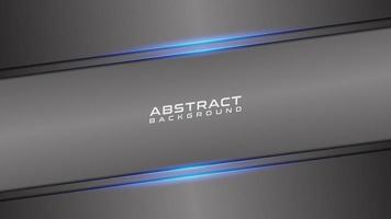 fondo de marco negro azul metálico abstracto minimalista vector
