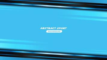 Abstract Sport Background. Vector illustration of abstract blue black design tech innovation concept background for sports or games